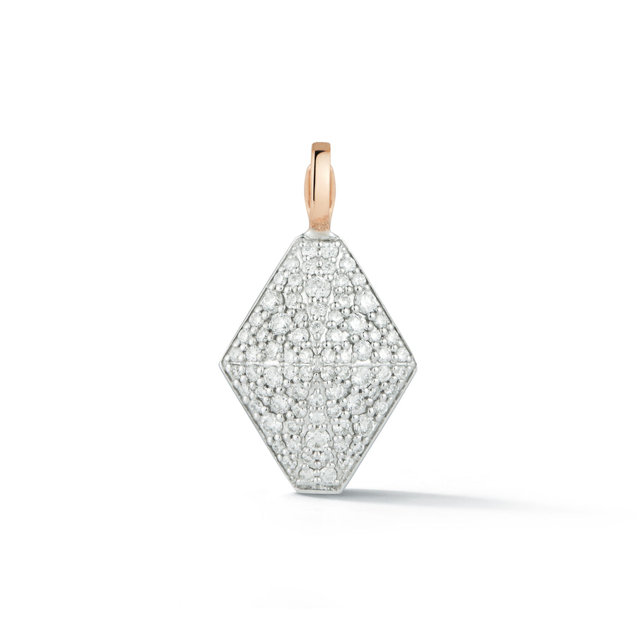"Sydney" 18kt Yellow Gold Diamond Orgigami Charm