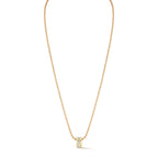 "Quentin'" 18kt Yellow Gold Diamond Rondelle Pendant