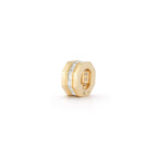 "Quentin'" 18kt Yellow Gold Diamond Rondelle Pendant