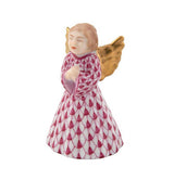 Petite Praying Angel - Raspberry