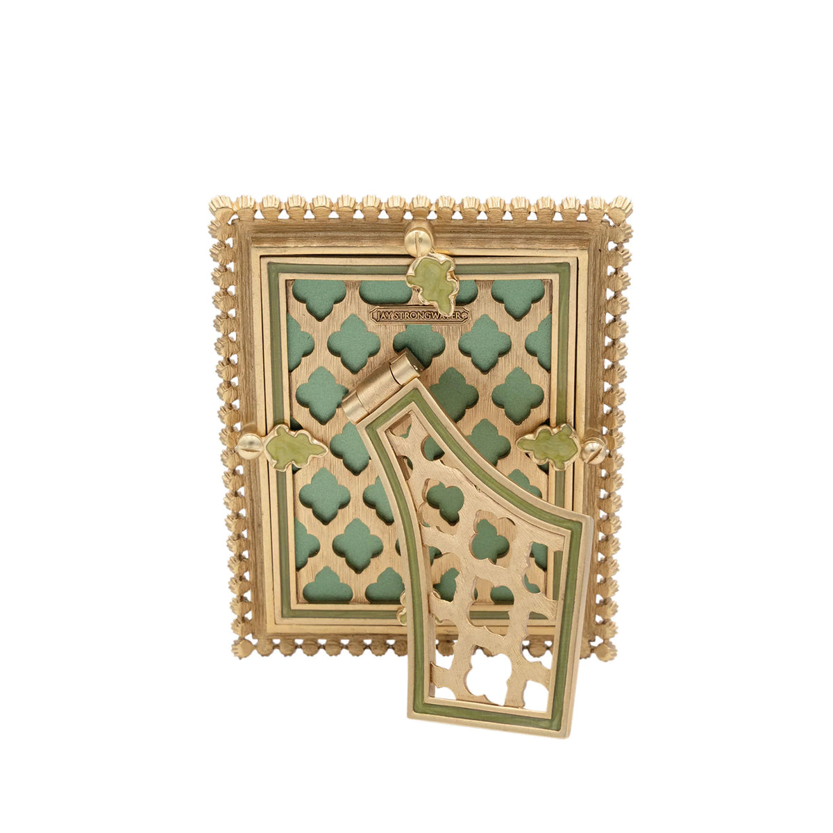 Emilia Stone Edge 3" x 4" Frame - Leaf Green
