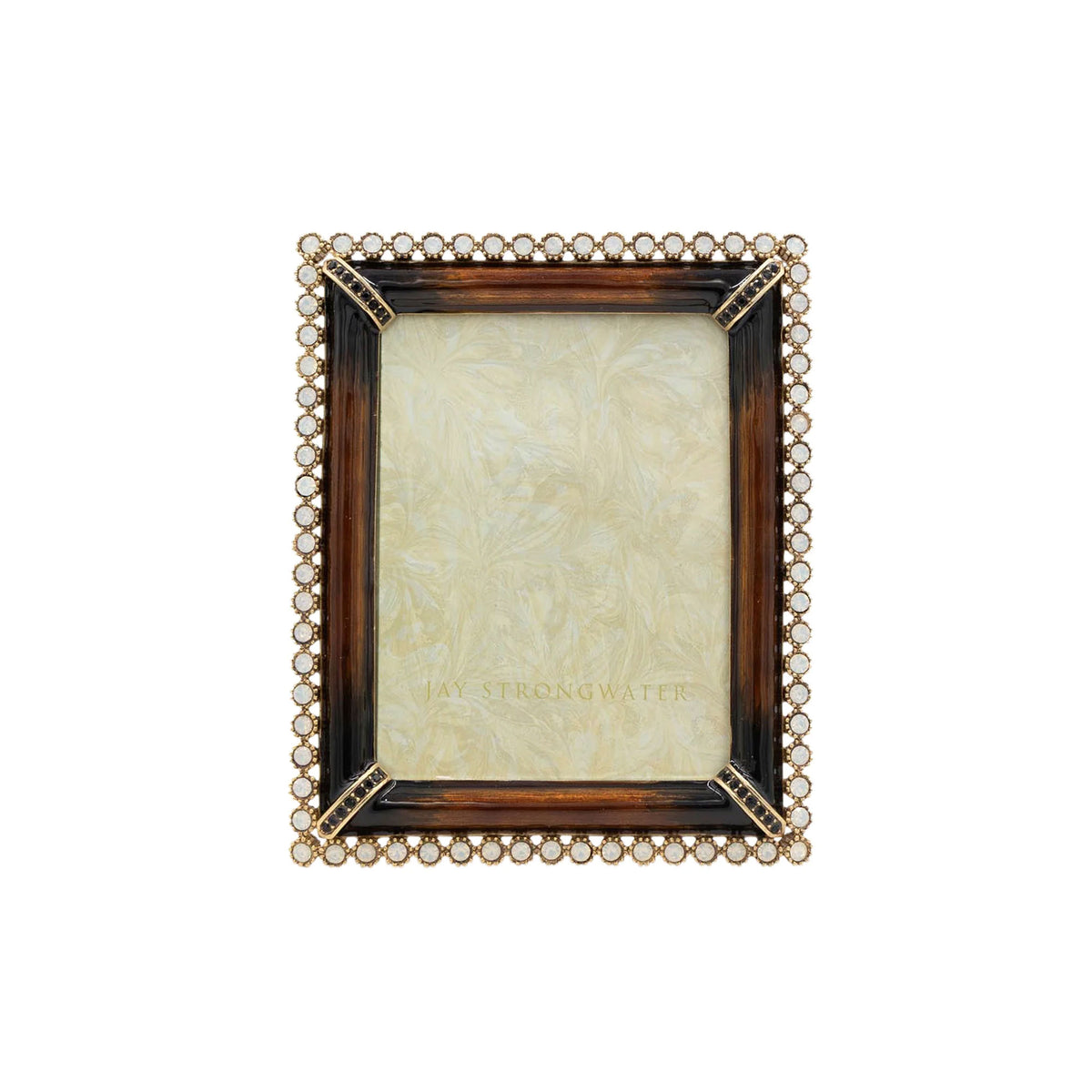 Emilia Stone Edge 3" x 4" Frame - Safari Brown