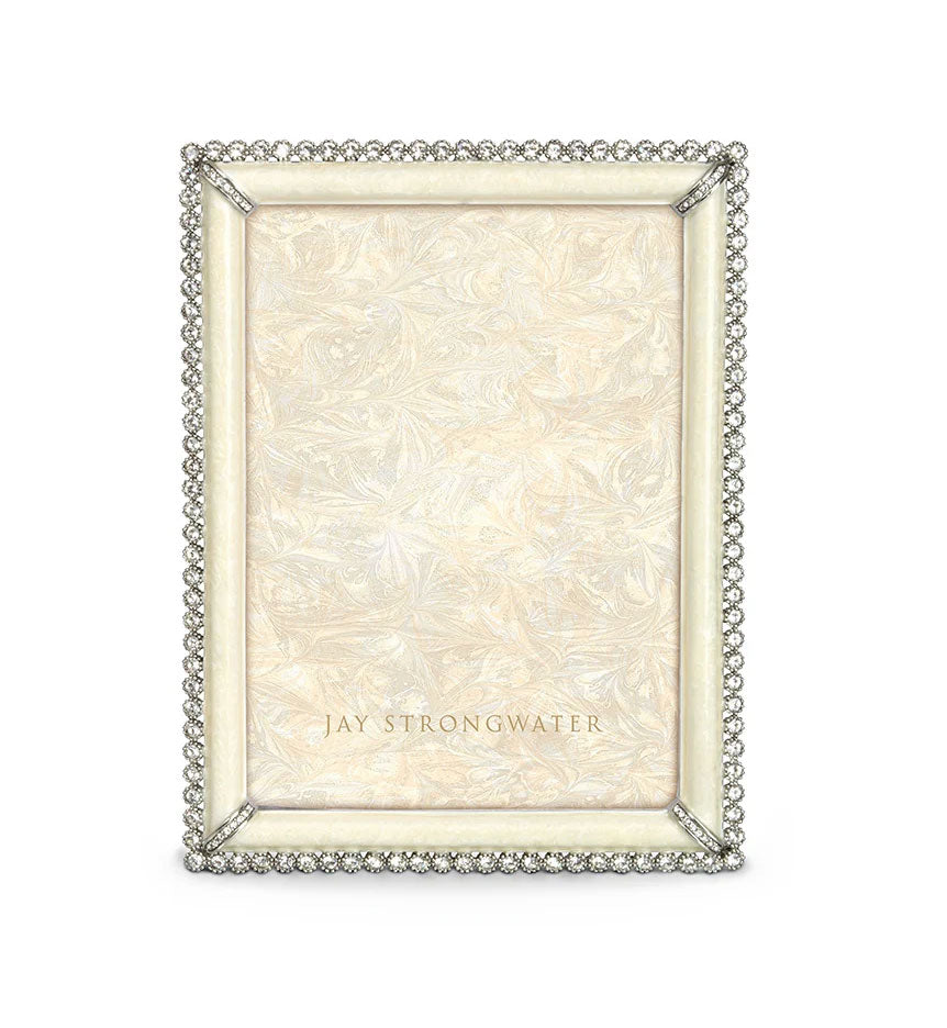 Lucas Stone Edge 5" x 7" Frame - Crystal Pearl