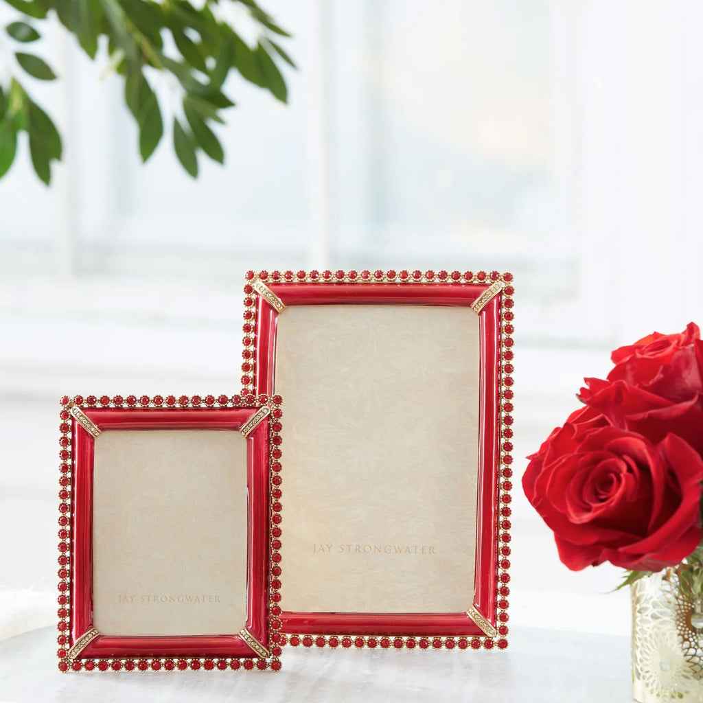 Emilia Stone Edge 3" x 4" Frame - Ruby