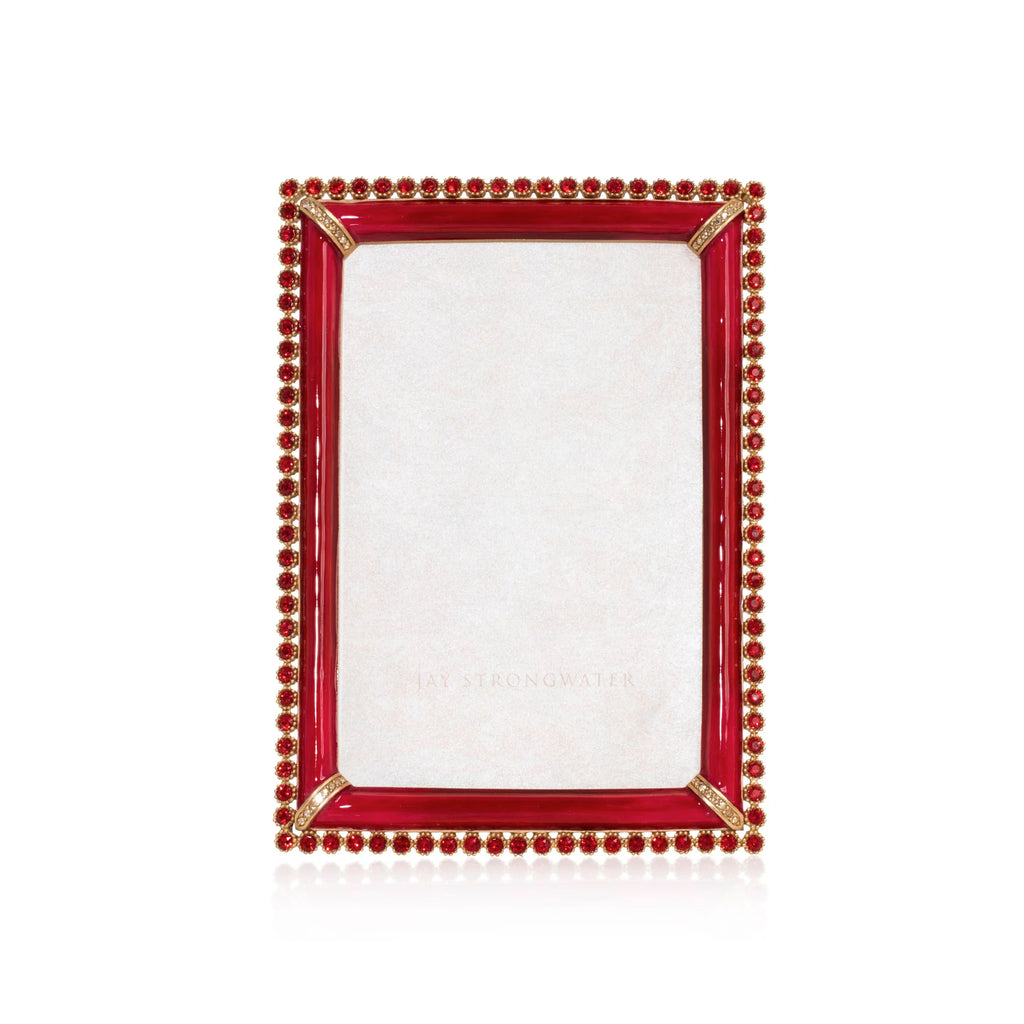 Lorraine Stone Edge 4" x 6" Frame - Ruby