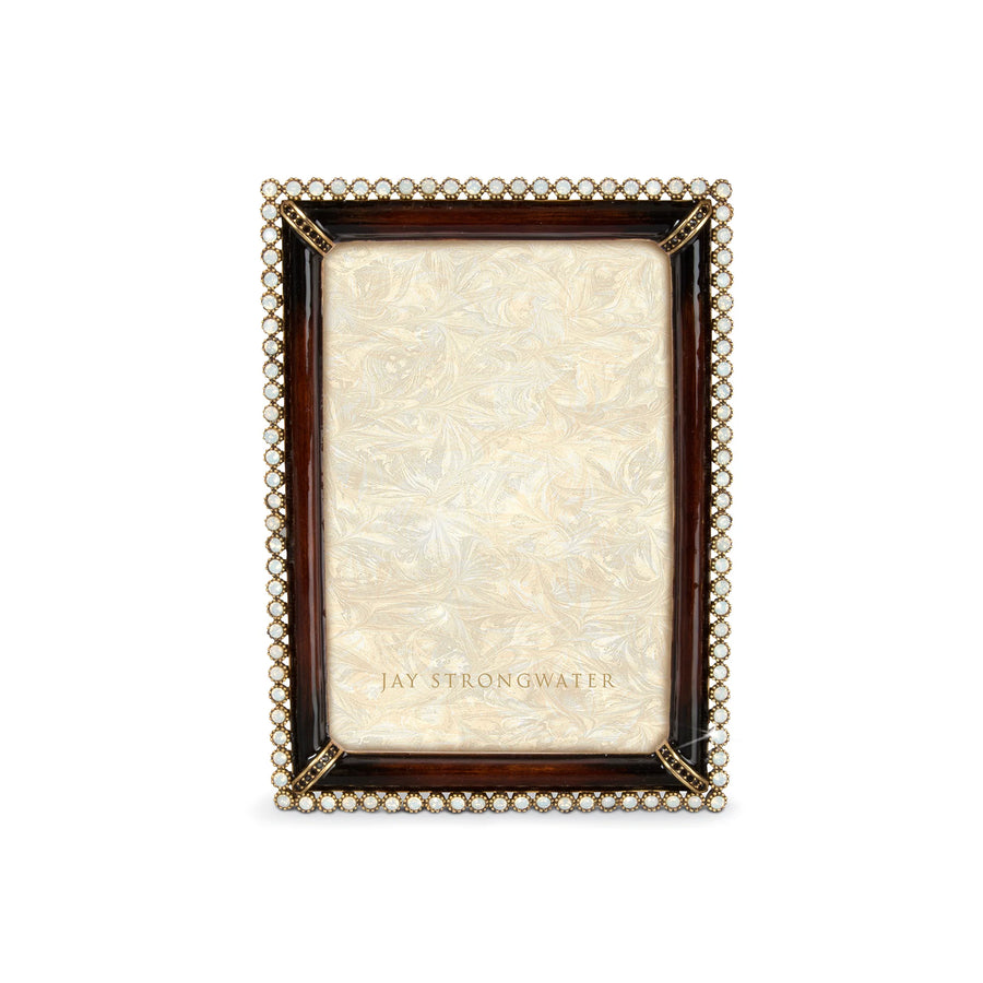 Lorraine Stone Edge 4" x 6" Frame - Safari
