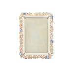 Emery Bejeweled 4" x 6" Frame - White Opal