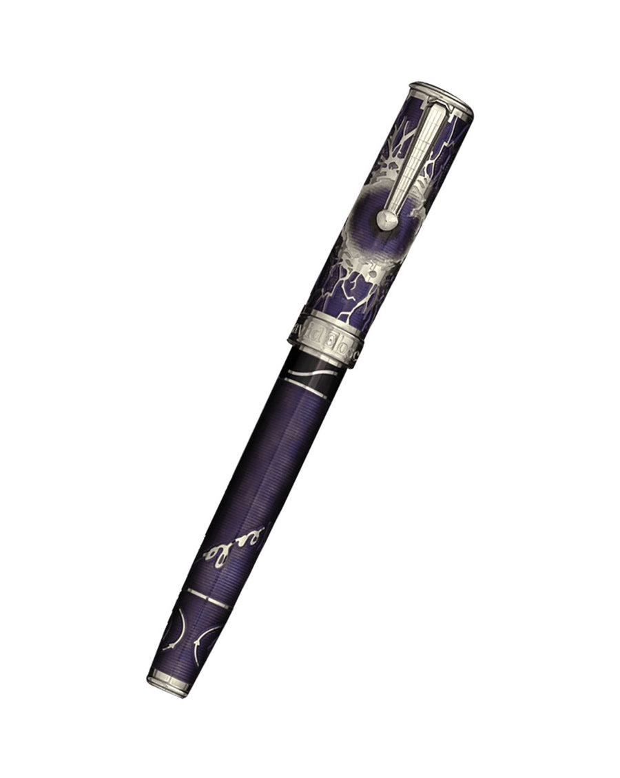 Nikola Tesla Lavender Rollerball Pen