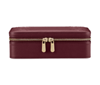 X Liberty Ianthe Medium Jewelry Zip Case - Burgundy