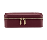 X Liberty Ianthe Medium Jewelry Zip Case - Burgundy