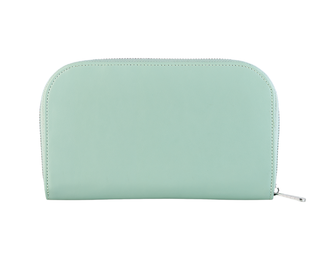 X LIBERTY Julia Interior Print Travel Jewelry Portfolio - Sage Green
