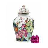 Tobacco Leaf Ginger Jar, Large