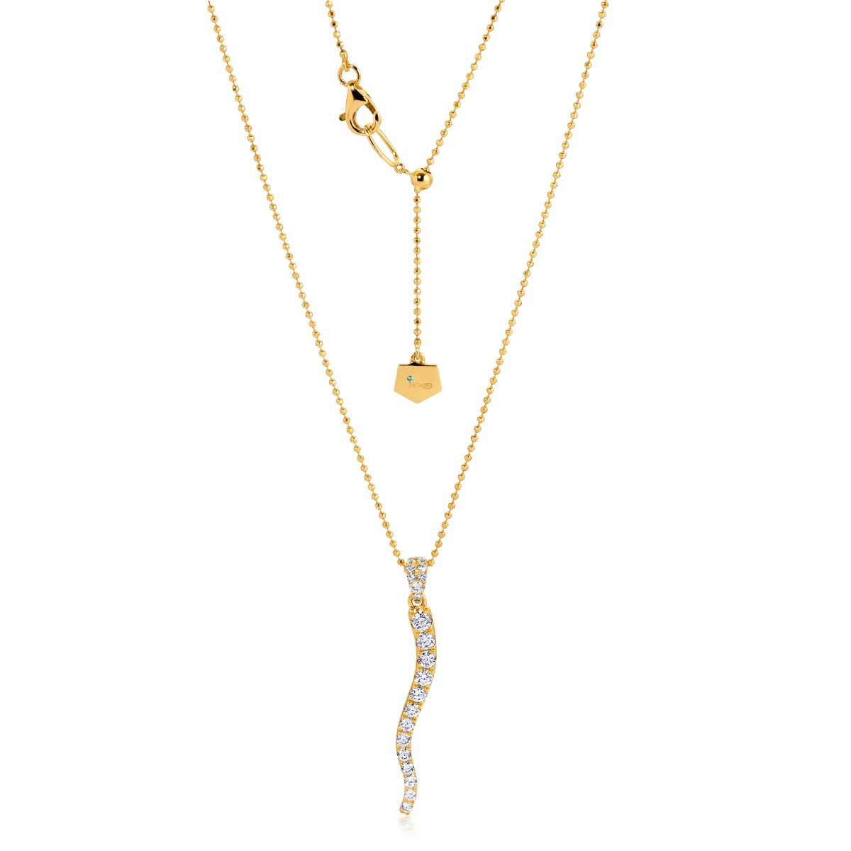 Graziela Gems Rio Diamond Pendant Necklace