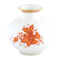 Herend Round Vase - Rust