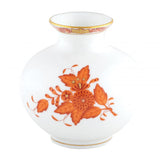 Herend Round Vase - Rust