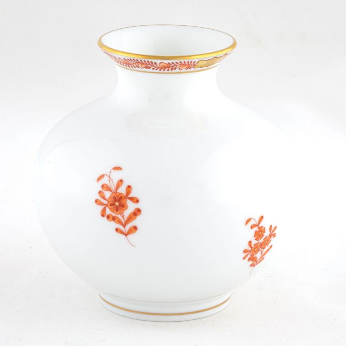 Round Vase - Rust