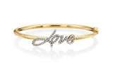 Louis Anthony Jewelers Love Letters Bangle with Diamonds