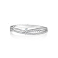 Penny Preville Diamond 18kt White Gold Bangle Bracelet