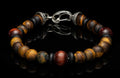 William Henry "Dragon Fire II" Beaded Large Bracelet