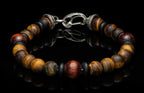 William Henry "Dragon Fire II" Beaded Large Bracelet