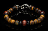 William Henry "Dragon Fire II" Beaded Large Bracelet
