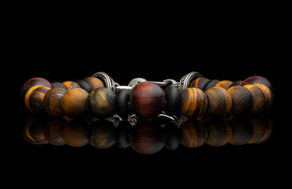 "Dragon Fire II" Beaded Large Bracelet