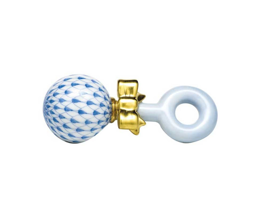 Baby Rattle, Blue