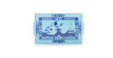 "Oriente Italiano" Iris Porcelain Rectangular Tray