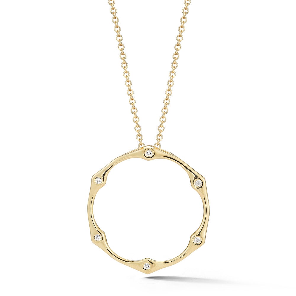 Barbela Design Diamond Ophelia 14kt Yellow Gold Diamond Necklace
