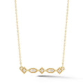 Barbela Design Diamond Chelsea 14kt Yellow Gold Necklace