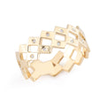 Barbela Design Diamond Tessa 14kt Yellow Gold Ring