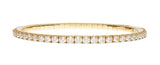 Roberto Demeglio "Extensible" Diamond 18kt Yellow Gold Stretch Bracelet