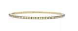 Roberto Demeglio "Extensible" Diamond 18kt Yellow Gold Stretch Bracelet