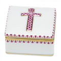 Herend Prayer Box - Raspberry