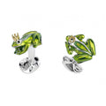 Deakin & Francis Frog with Crown Cufflinks