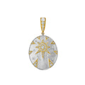 Penny Preville "Celestial Dreams" 18kt Gold Diamond Medallion