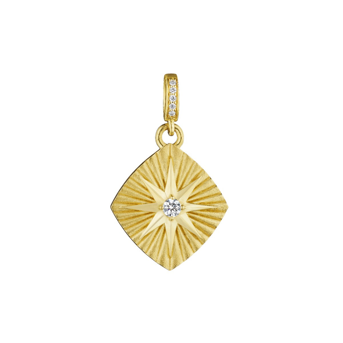 Penny Preville Lunar Diamond Star-Shaped Medallion