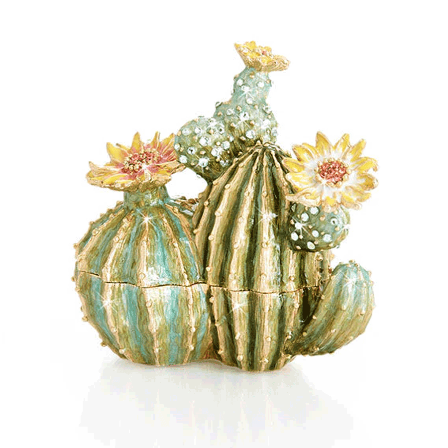 Jay Strongwater Spike Cactus Box