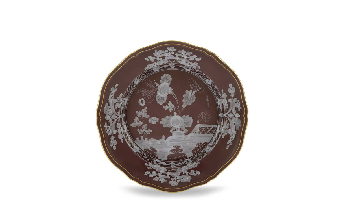 "Oriente Italiano" Castagna Flat Dinner Plate