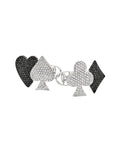 David Gotlib "Las Vegas" Diamond Cufflinks in 18kt White Gold