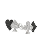 David Gotlib "Las Vegas" Diamond Cufflinks in 18kt White Gold