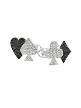 David Gotlib "Las Vegas" Diamond Cufflinks in 18kt White Gold