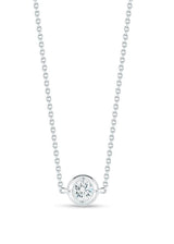 Roberto Coin Diamonds By the Inch Necklace with 1 Diamond Station