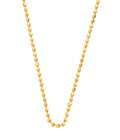 Buddha Mama 18" Disco Chain Necklace in 22kt Yellow Gold