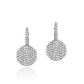 Phillips House "Affair" Petite Infinity Leverback 14kt White Gold Diamond Earrings