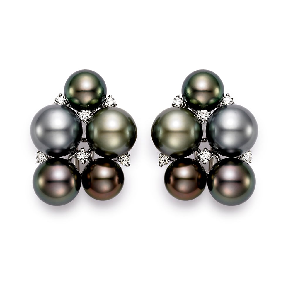 Mastoloni "Sorrento" Cluster Pearl Earrings