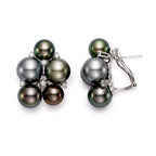 "Sorrento" Cluster Pearl Earrings