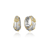 Penny Preville "Celestial Dreams" 18kt Gold Diamond Huggie Earrings