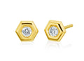 Gumuchian "B" Collection Diamond Large Stud Earrings