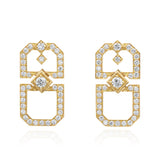 Gumuchian "Secret Garden" 18kt Yellow Gold Earrings